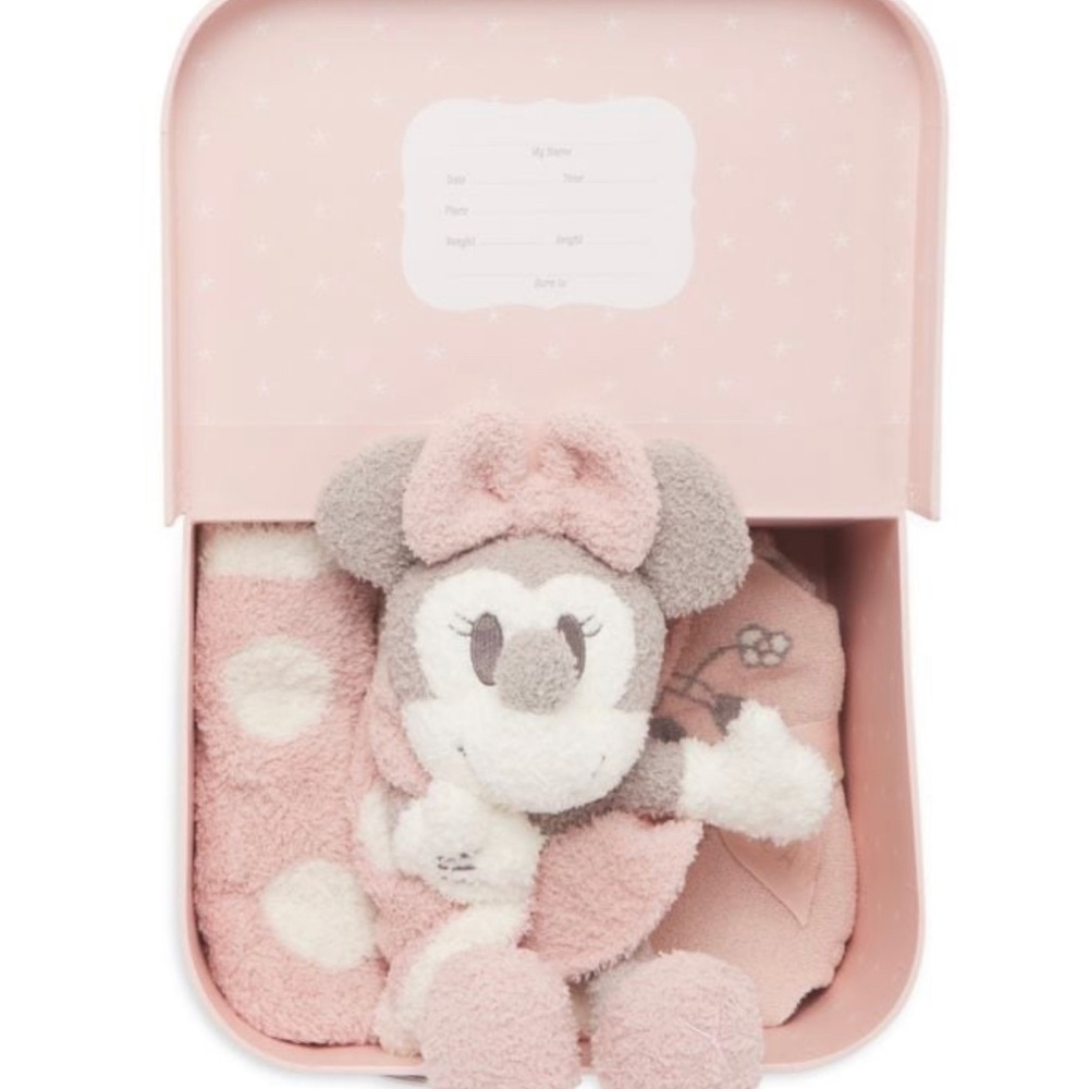 New BAREFOOT DREAMS Baby Blanket, Plush, Onesie and Luggage Box - Picture 3 of 3